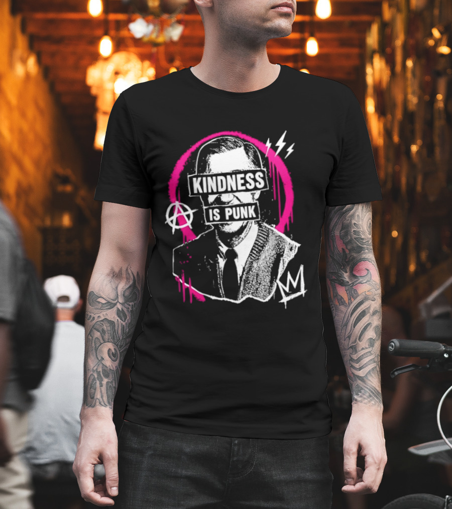 Fred Rogers Kindness Is Punk Anarchy T-Shirt