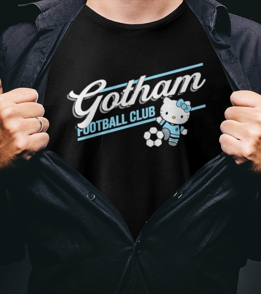 Gotham Football Club Hello Kitty Soccer 2026 Collaboration T-Shirt