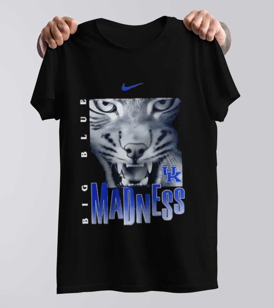 Kentucky Wildcats Big Blue Madness UK Nike Big Head T-Shirt