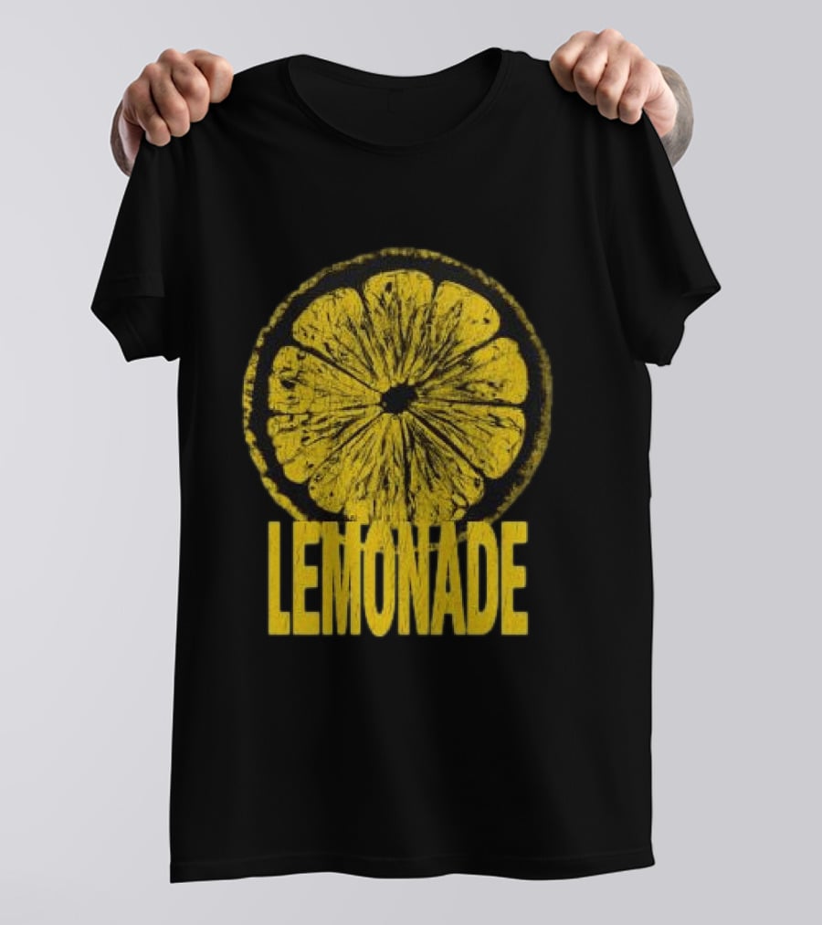 Louis Tomlinson Store Lemonade Black Vintage Citrus Slice Retro Music Fan Merchandise T-Shirt