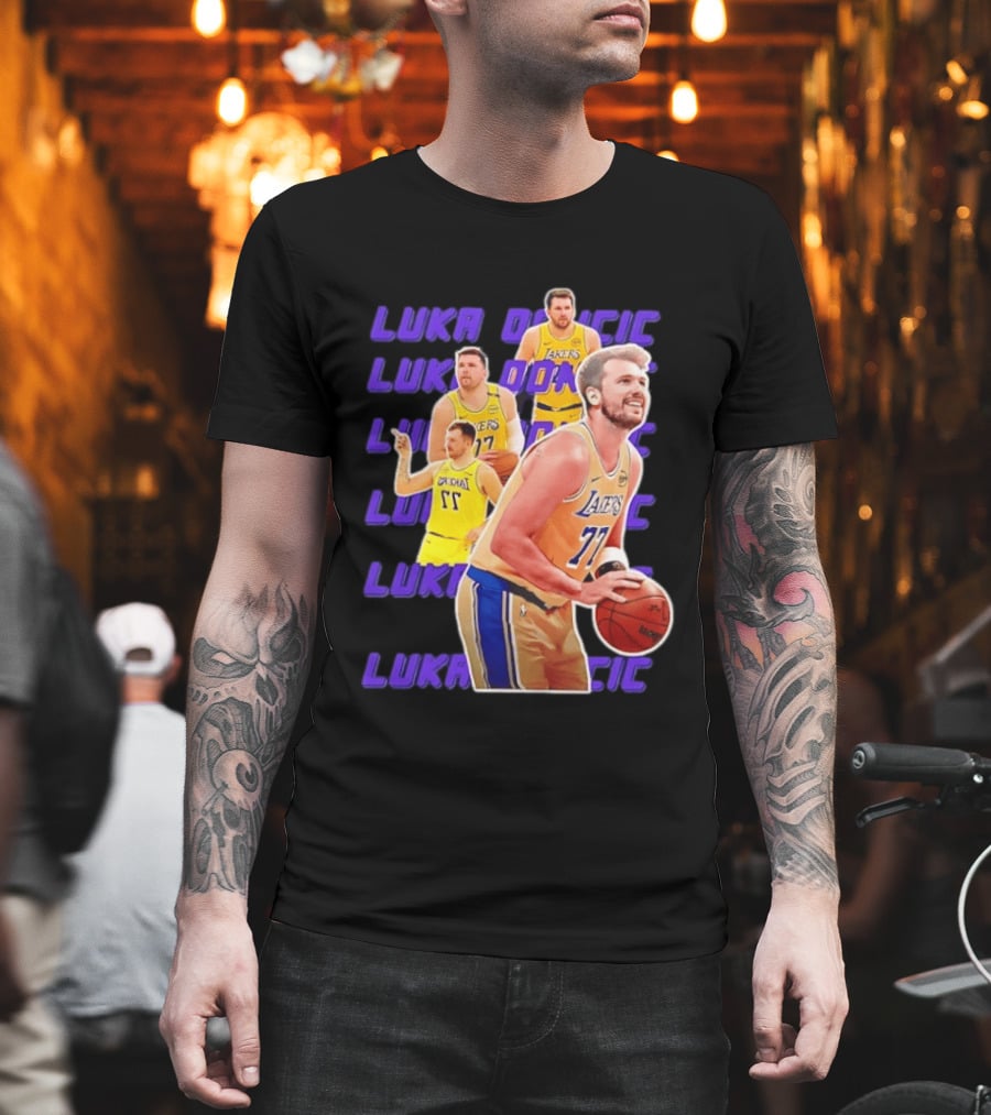 Luka Doncic Los Angeles Lakers 2026 Basketball Player 77 T-Shirt