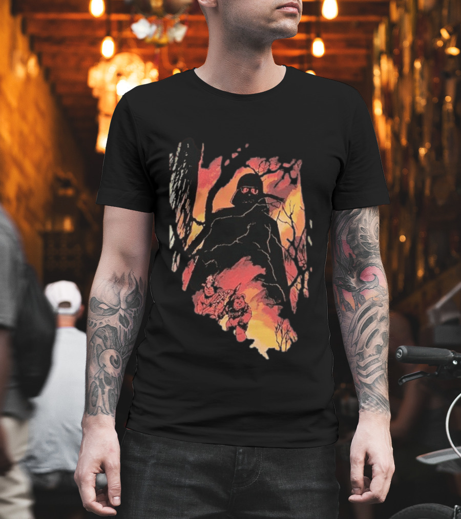 Star Wars Darth Vader Dreams Can't Hurt You Hidden Rebels Forest Scene T-Shirt
