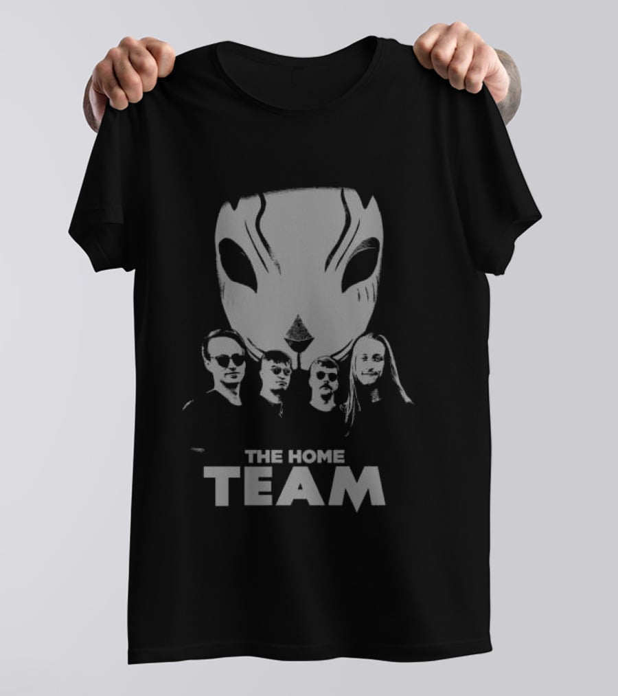The Home Team Alien Face Rock Band Scream T-Shirt
