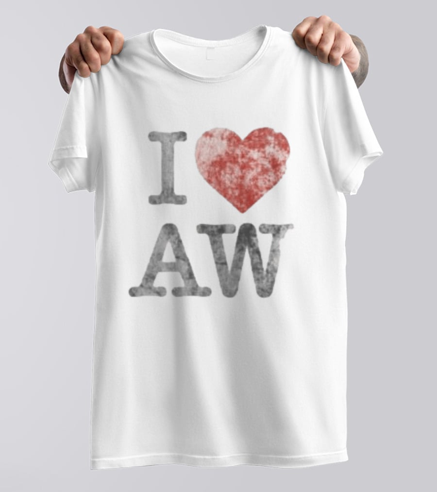 I Love AW Alex Warren Store Shop Tour T-Shirt