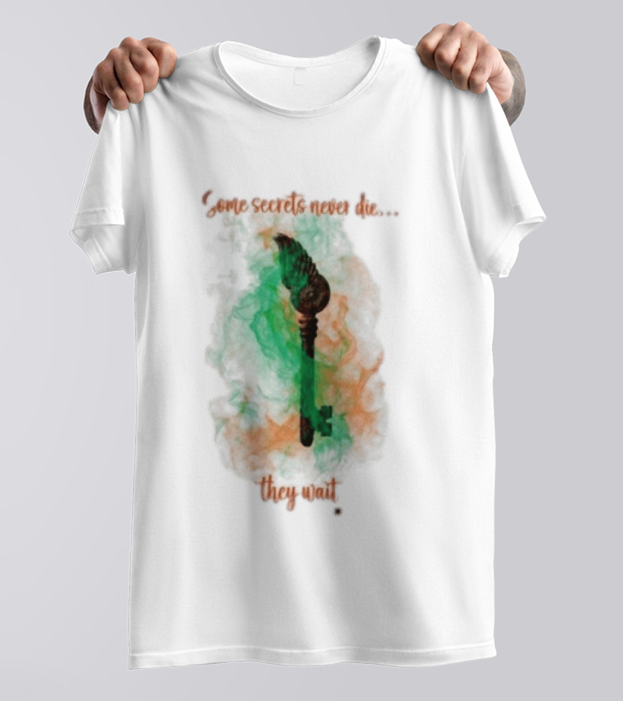 Detroit Red Wings The Witch Freida McFadden Some Secrets Never Die They Wait Mystical Key T-Shirt