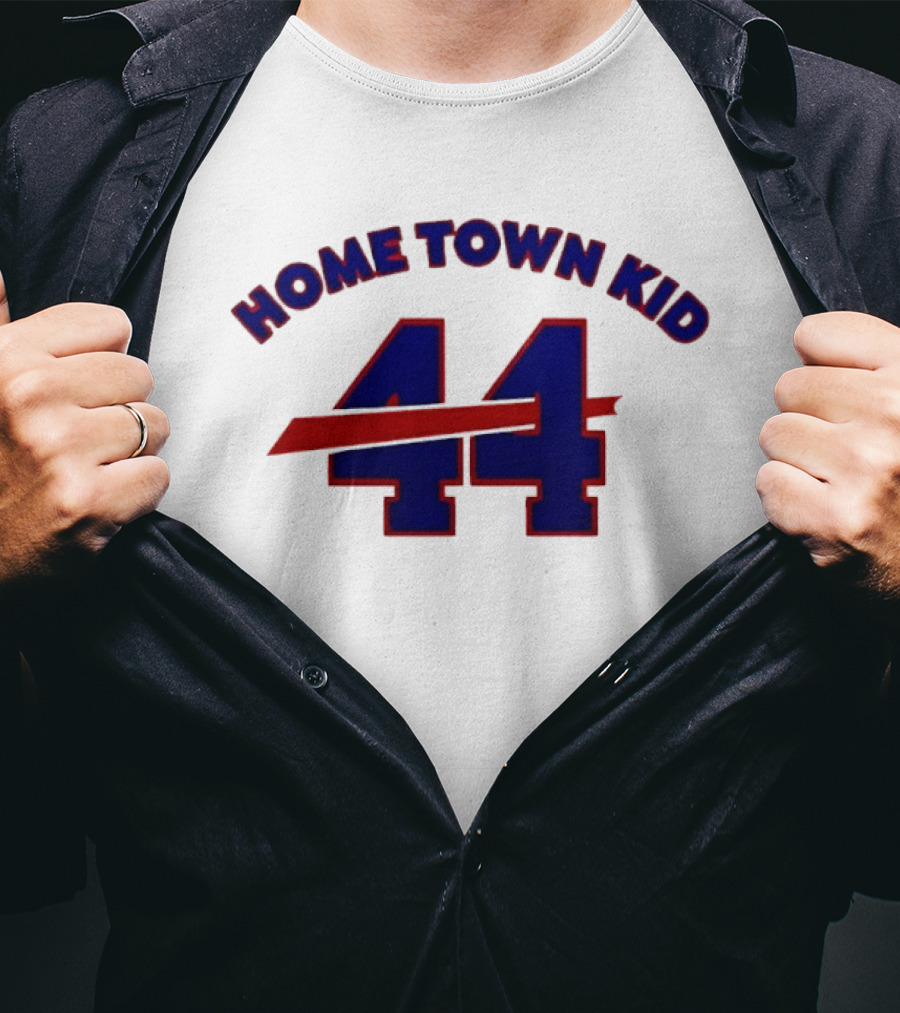 HOME TOWN KID 44 Joe Andreessen Bills T-Shirt