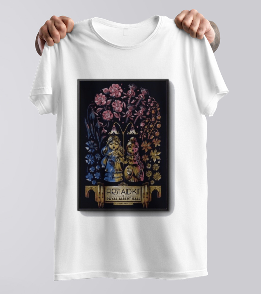 First Aid Kit September 29 30 2026 Royal Albert Hall London With Floral T-Shirt