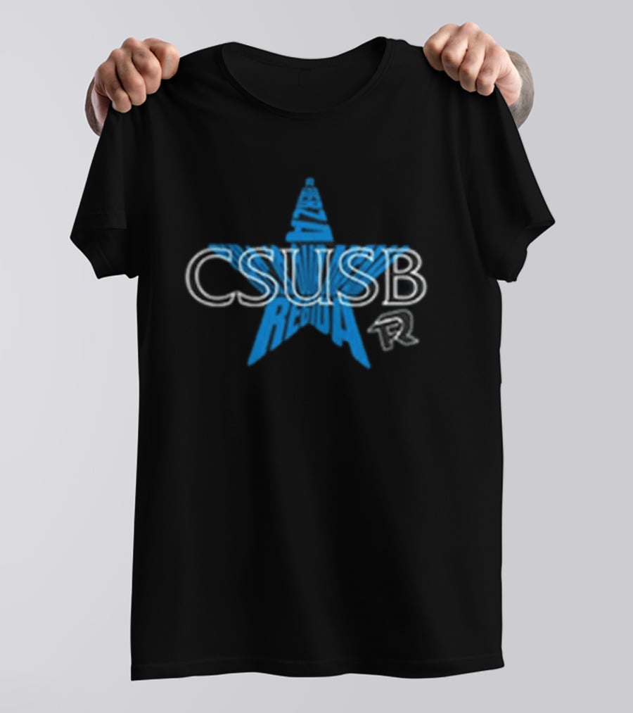 CSUSB X Fuerza Regida Star Burst Collaboration T-Shirt