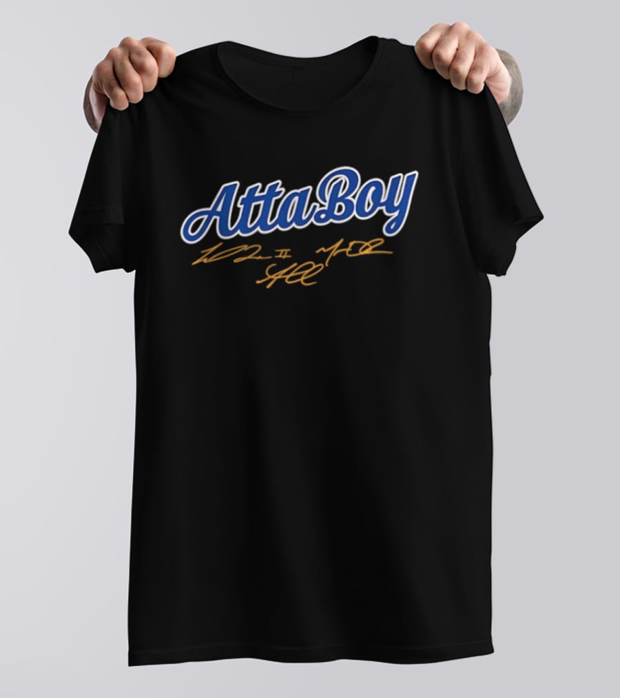 Atlanta Braves Atta Boy 2026 Signature Edition T-Shirt