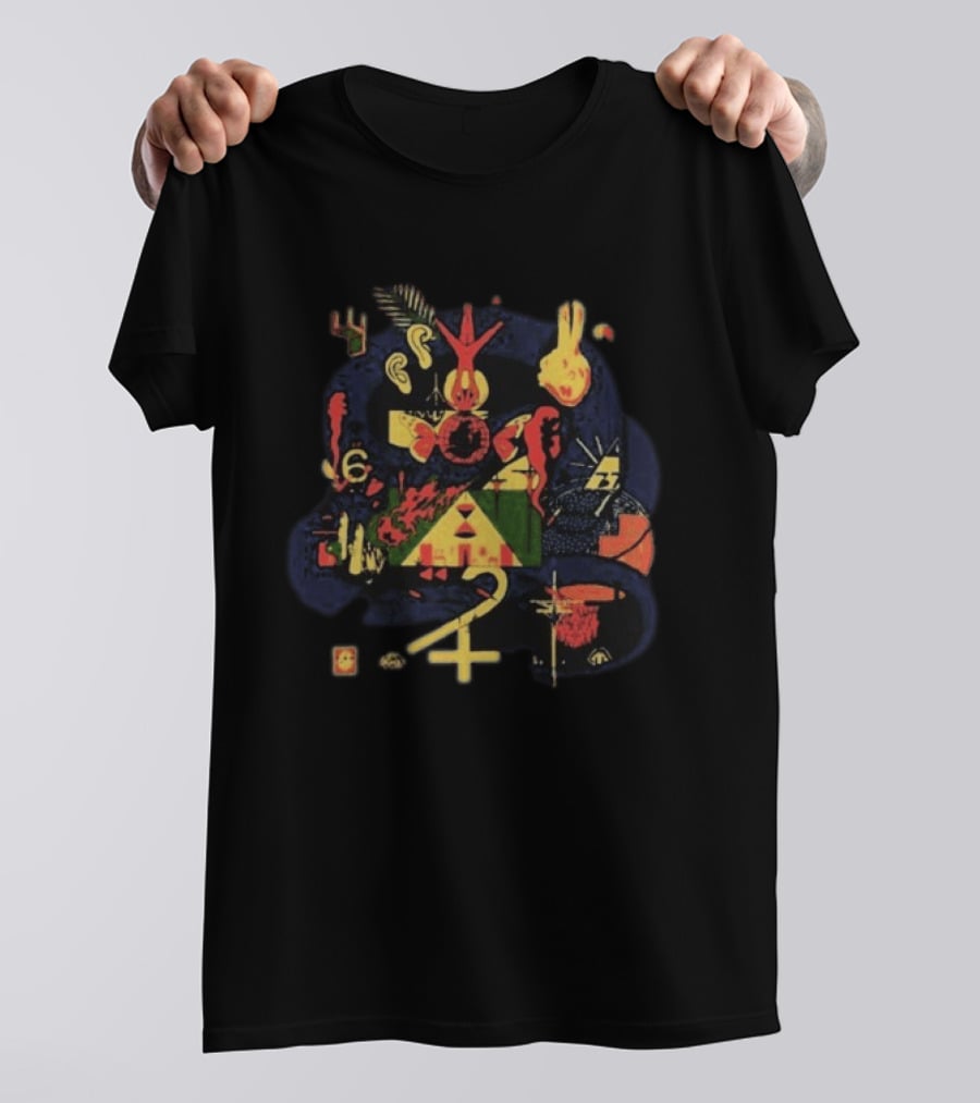 Bon Iver Vaccui 22 Aesthetic Abstract T-Shirt