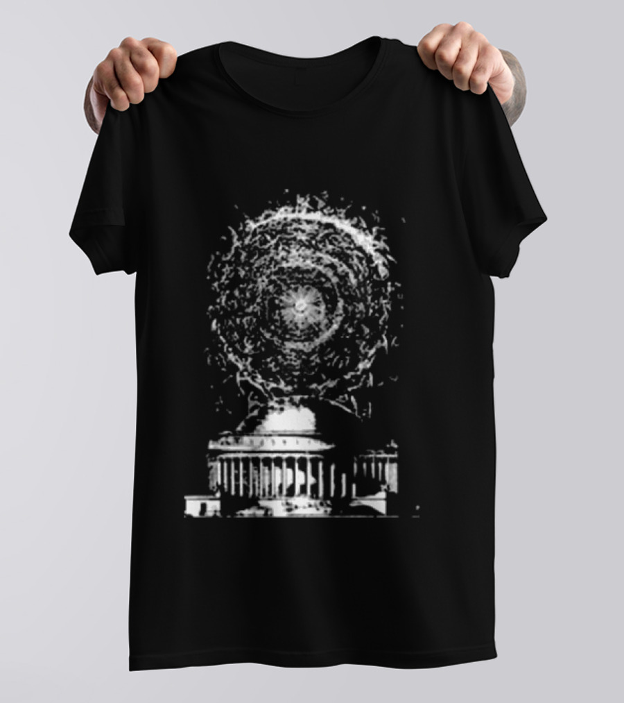 Ethel Cain Temple Onanist Vintage Architectural T-Shirt