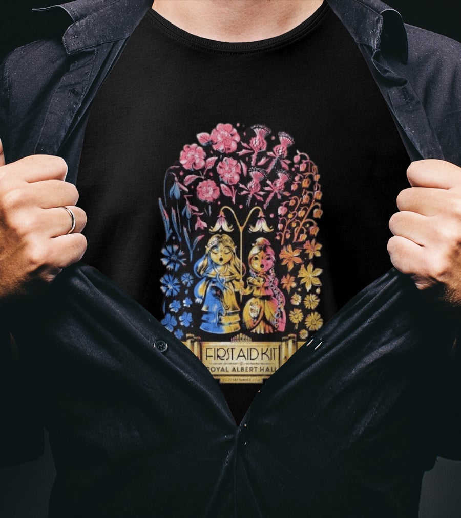 First Aid Kit September 29 30 2026 Royal Albert Hall London UK Floral T-Shirt