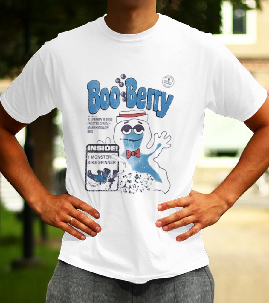 Boo Berry Inside 1 Monster Prize Surprise Ghost Cereal T-Shirt