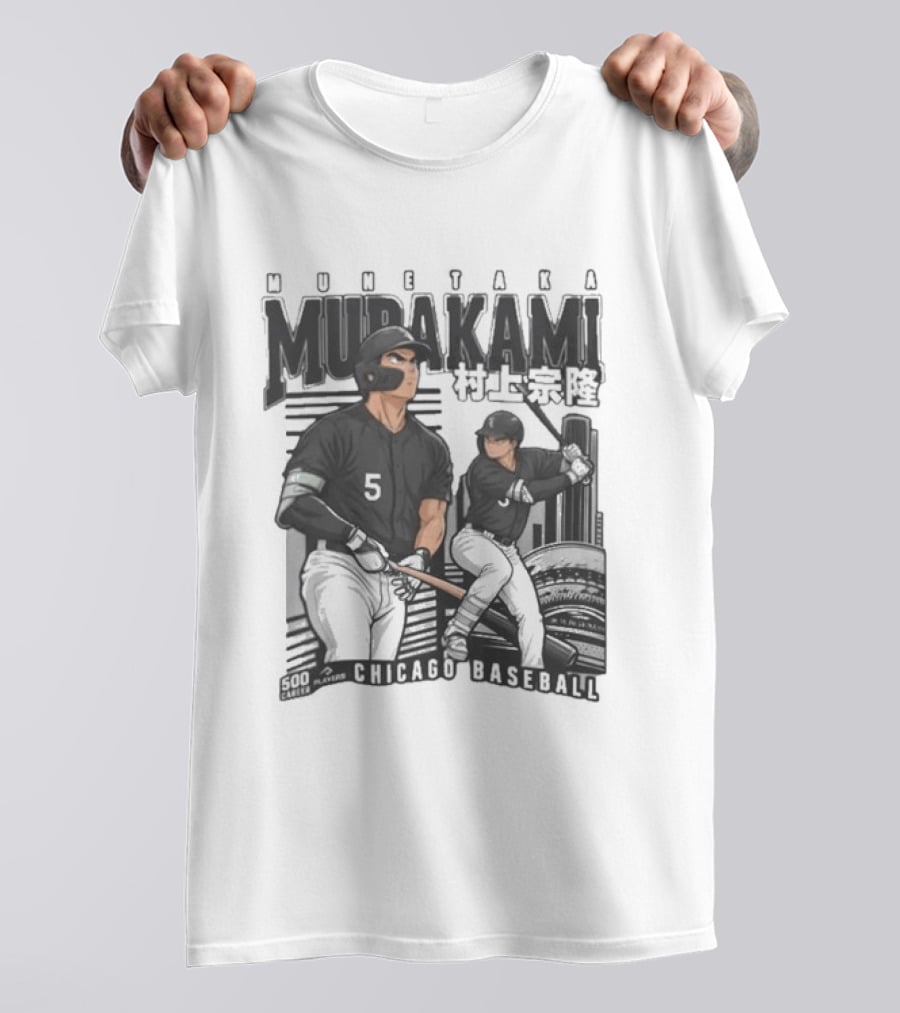 Munetaka Murakami 5 Chicago Baseball Anime T-Shirt