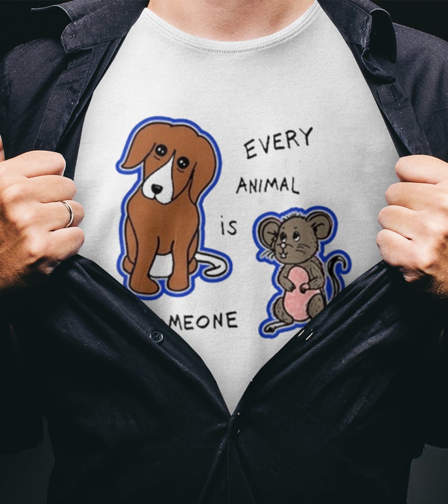 Nick Cave X PETA Every Animal Is Someone Dog Mouse 2026 T-Shirt