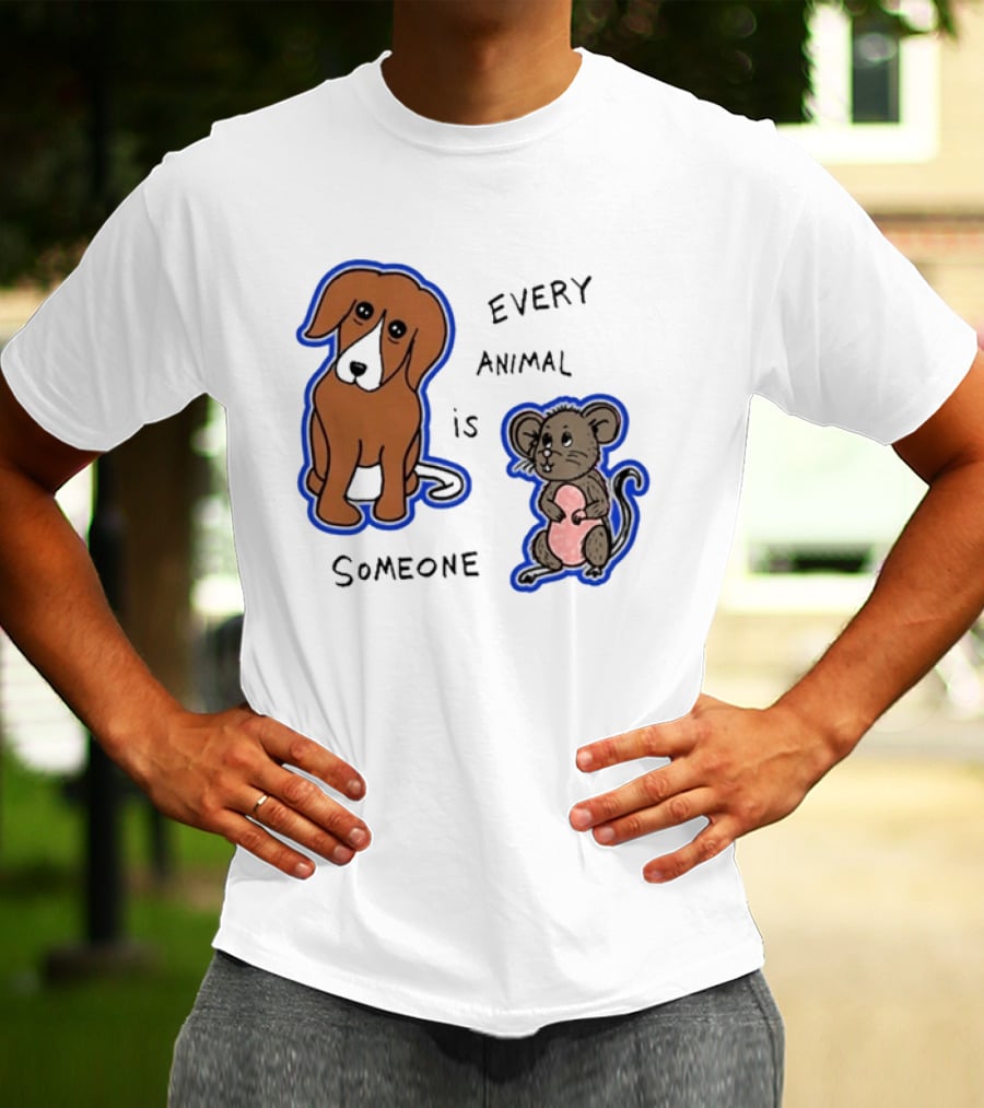 Nick Cave X PETA Every Animal Is Someone Dog Mouse 2026 T-Shirt