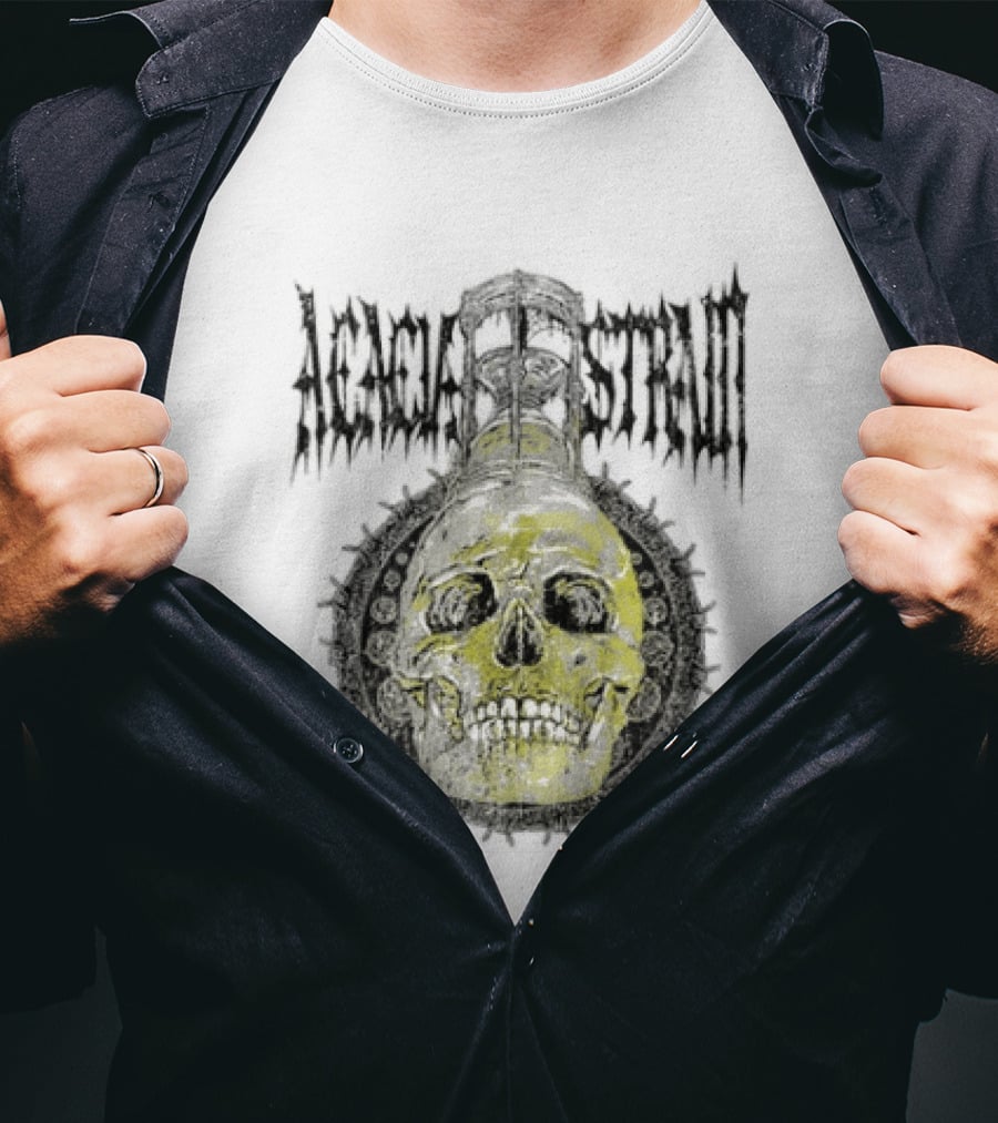 The Acacia Strain Hourglass Skull Fuck You Die Slow T-Shirt