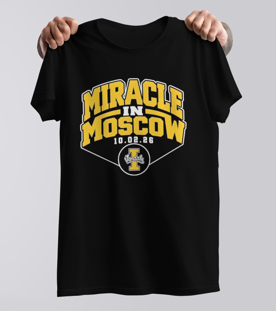 Miracle In Moscow 10.02.26 Idaho Vandals Football T-Shirt