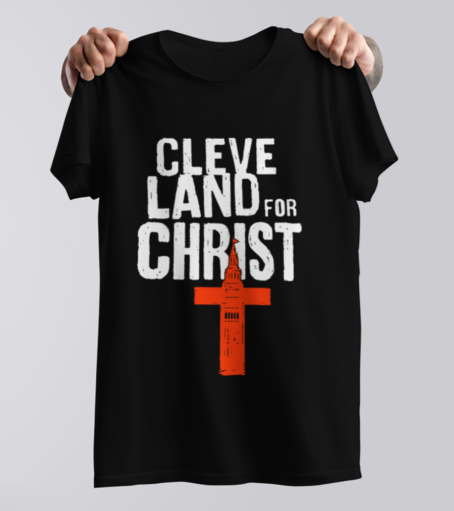 Cleveland For Christ 2026 Tower Cross T-Shirt