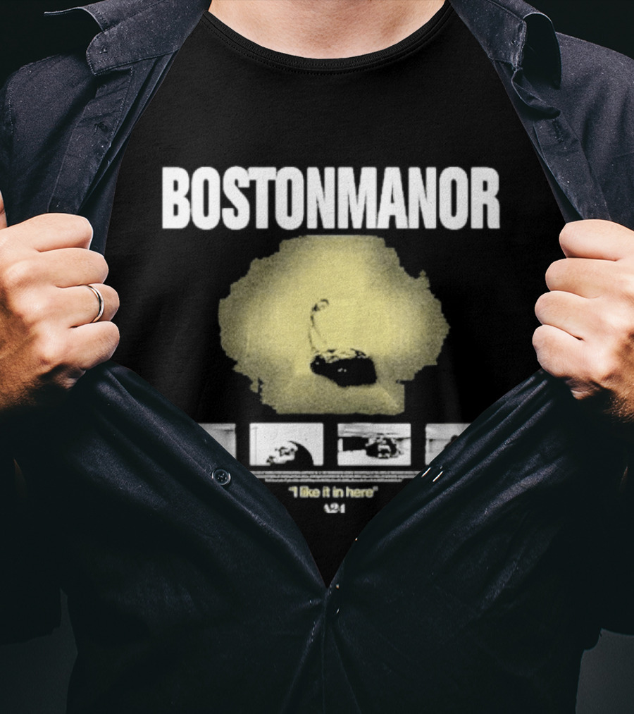 Boston Manor Backrooms 'Like A Hero' 429 Vintage Album T-Shirt