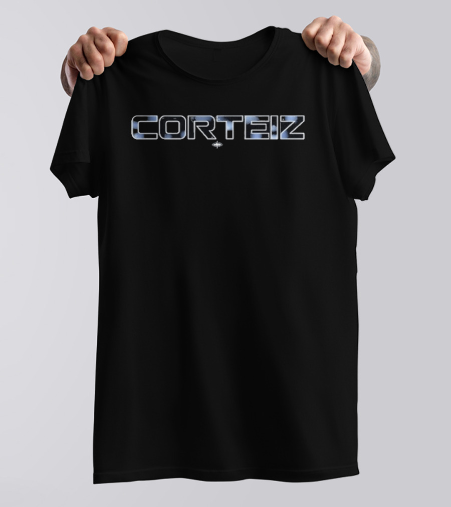 Corteiz Crosshairs Reflective Metallic T-Shirt