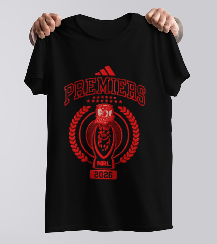 Sydney Roosters NRL 2026 Premiers Champions T-Shirt
