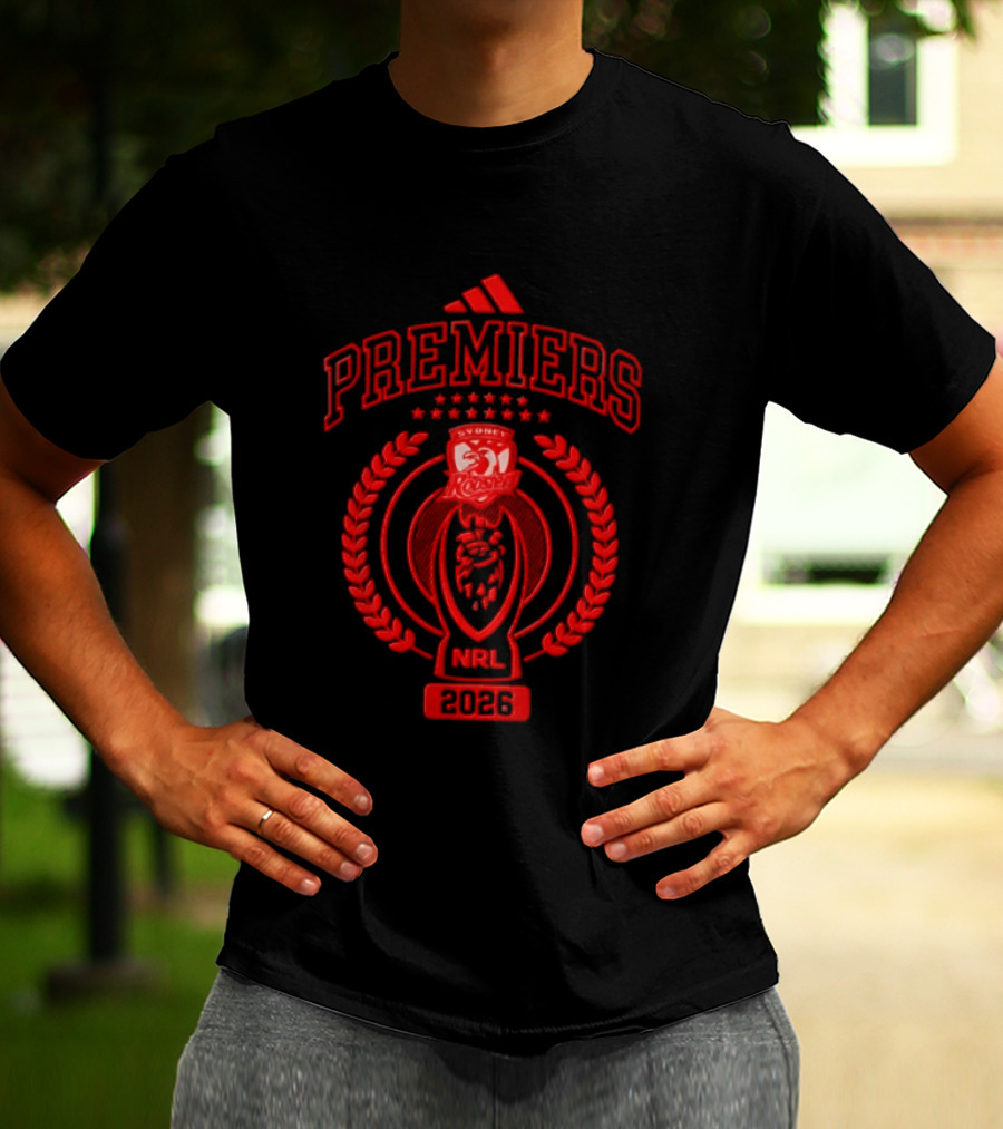 Sydney Roosters NRL 2026 Premiers Champions T-Shirt
