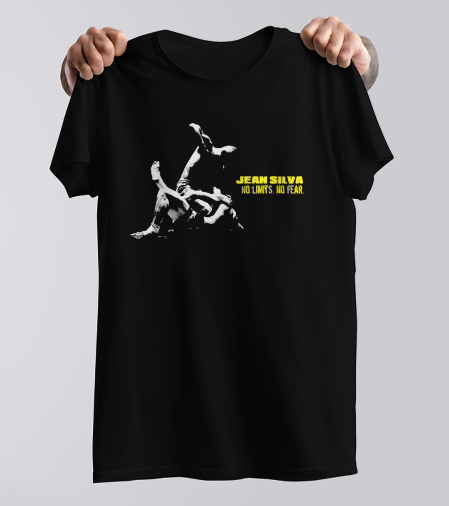 Jean Silva No Limits No Fear Martial Arts Action T-Shirt