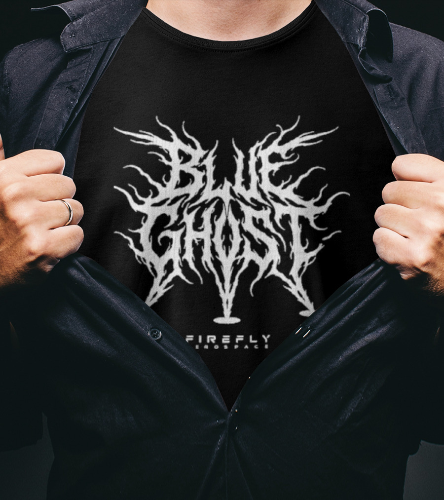 Firefly Blue Ghost Heavyweight Metal T-Shirt