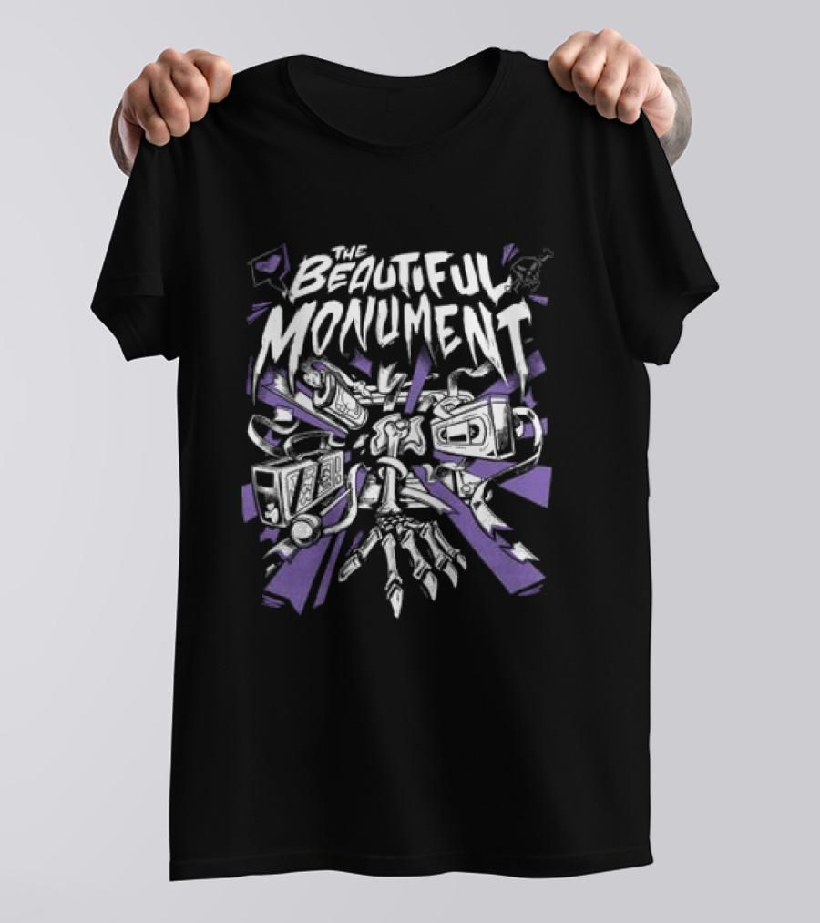 The Beautiful Monument Euphoric Thriller Greyscale Store T-Shirt