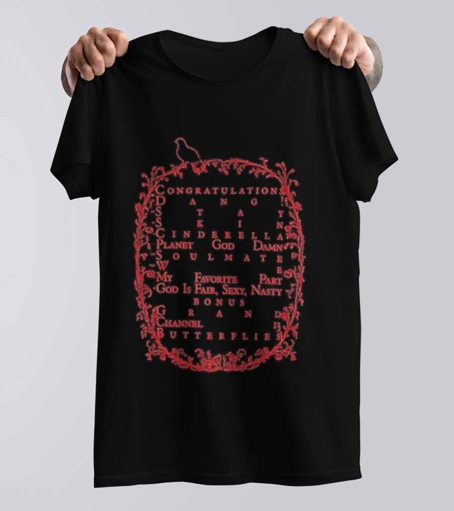 Mac Miller I Think You're Too Divine For My Human Mind Floral T-Shirt