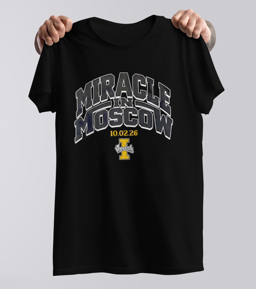 Miracle In Moscow 10.02.26 Idaho Vandals Football T-Shirt