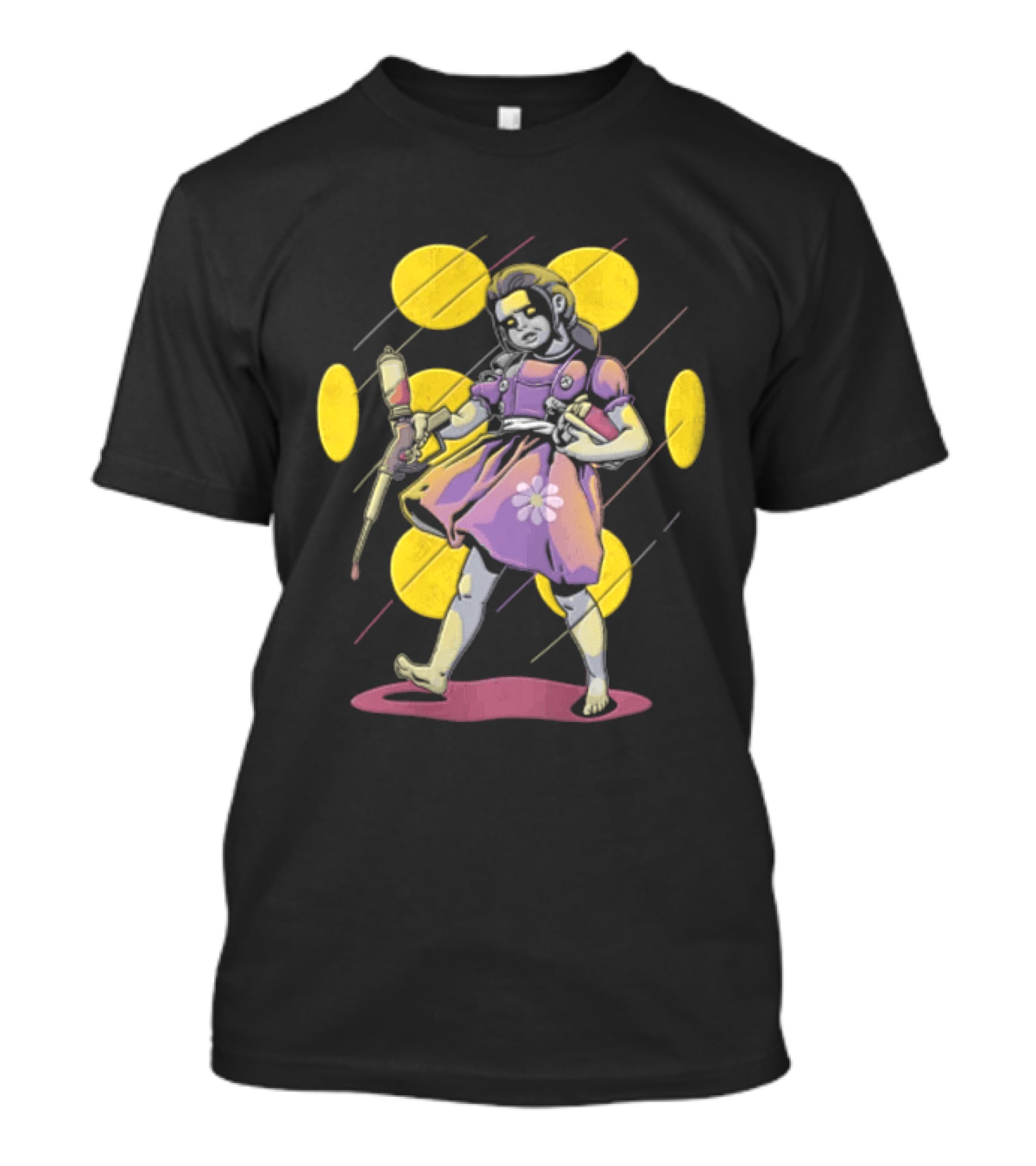 Rapture Adam Little Sister Bioshock Art Deco T-Shirt