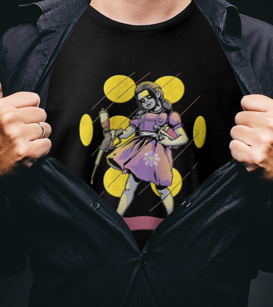 Rapture Adam Little Sister Bioshock Art Deco T-Shirt