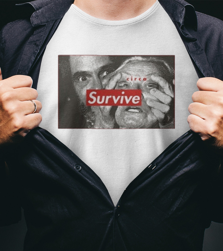 Circa Survive Intense Close Up Album Art Would You For Gold Trade Your Soul T-Shirt