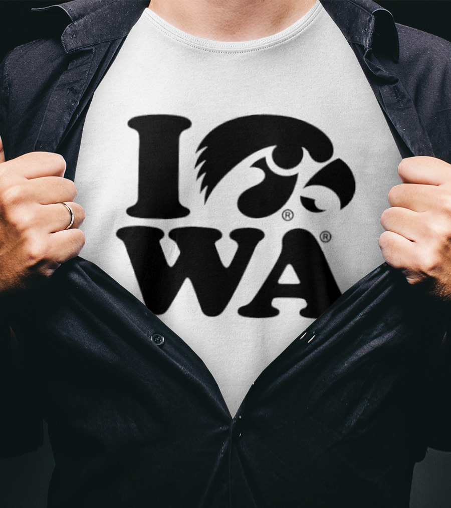 Iowa Hawkeyes Fan Appreciation I Love Hawkeye's Spirit T-Shirt