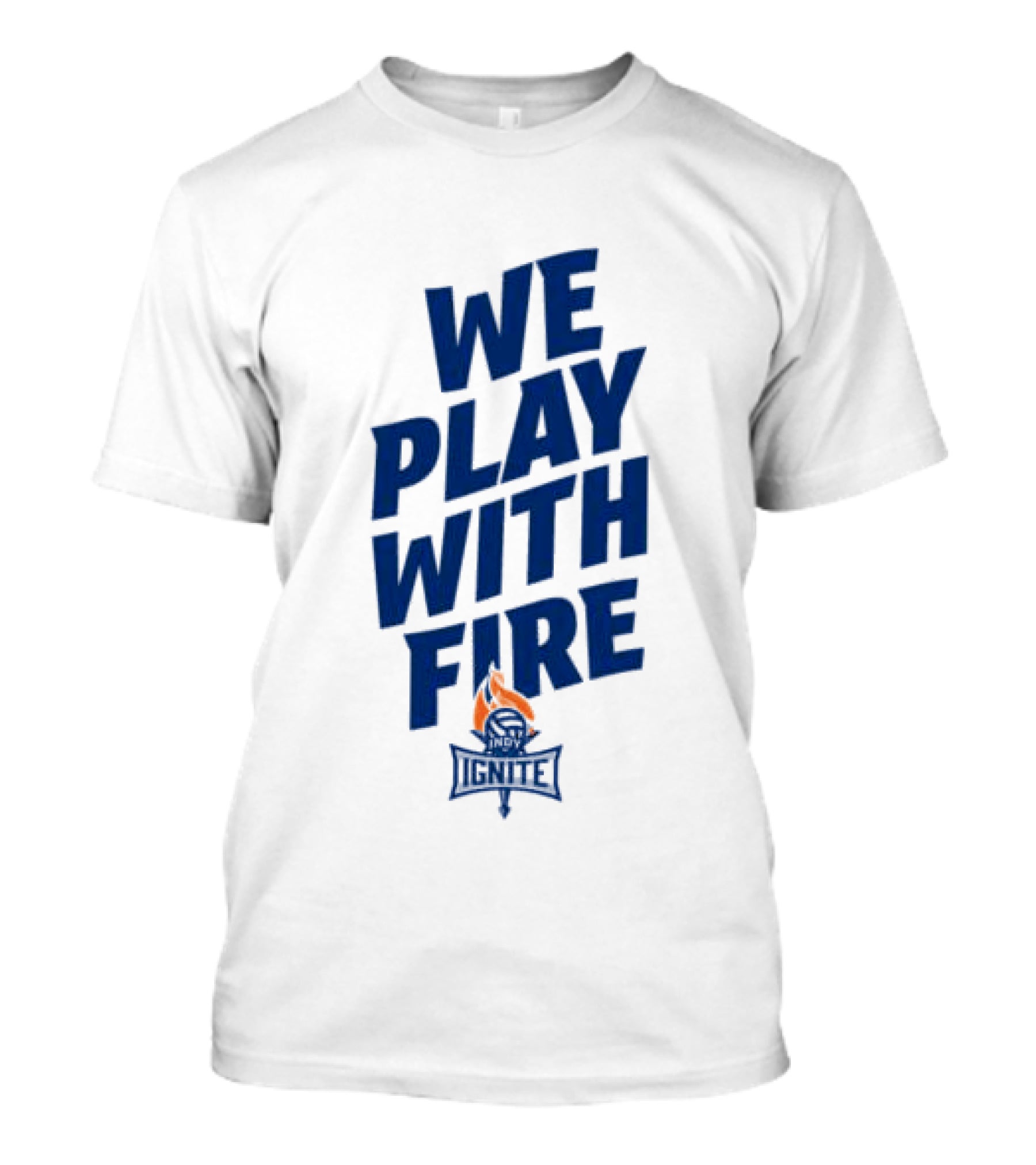 Indy Ignitevb We Play With Fire Cropped T-Shirt