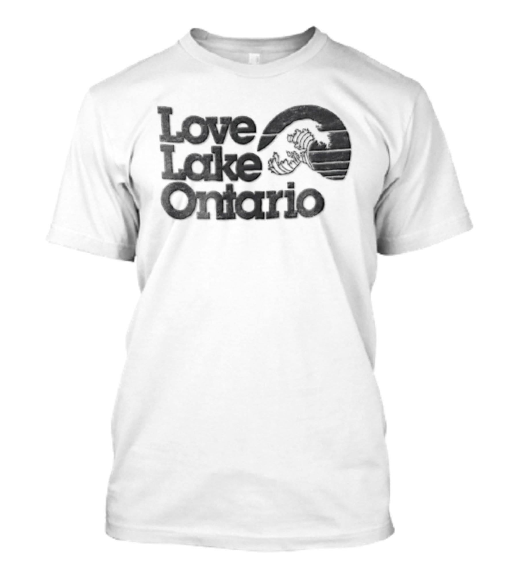 Love Lake Ontario Wave Sunset T-Shirt
