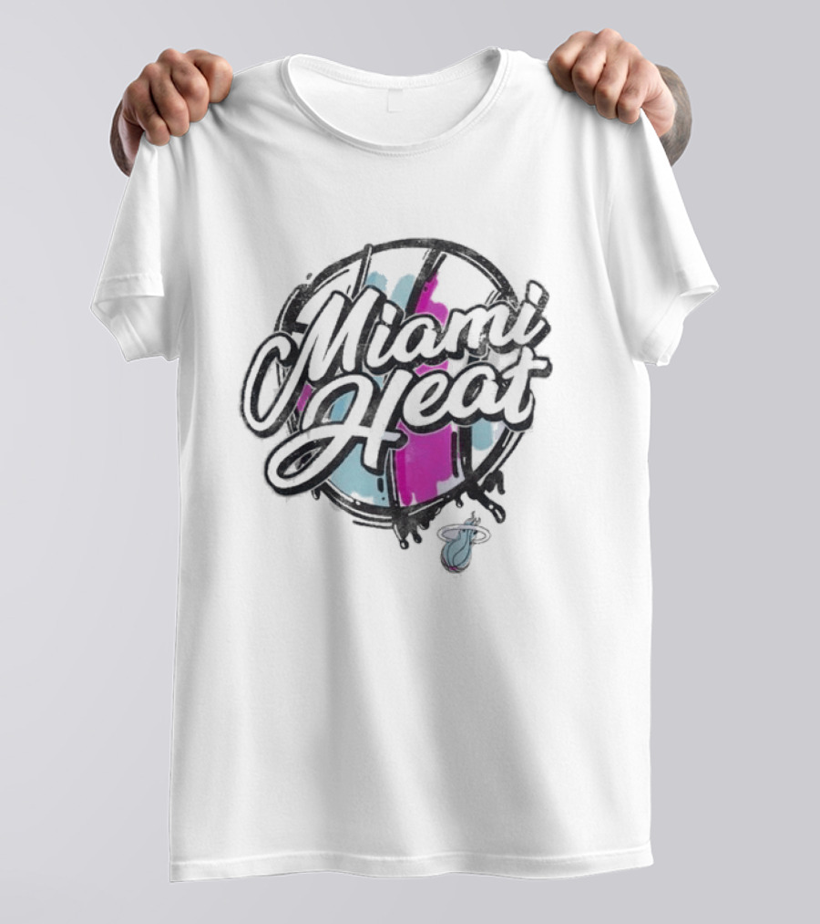 Miami Heat Basketball 2026 Vice Nights T-Shirt