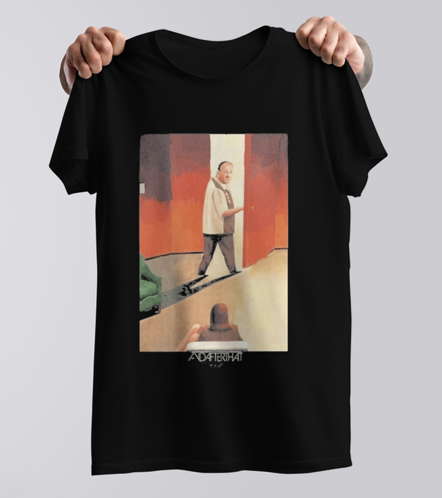 After That Therapy Scene Black Edge T-Shirt