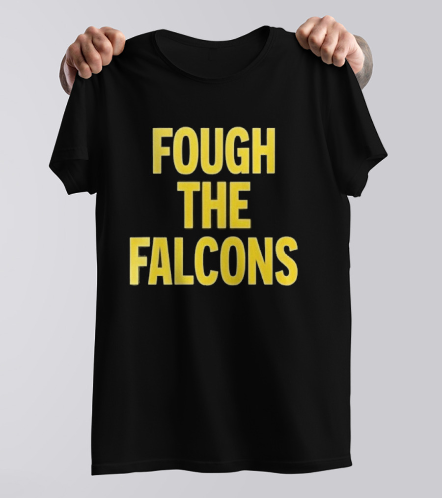 Atlanta Falcons Fough The Falcons Bold Yellow T-Shirt