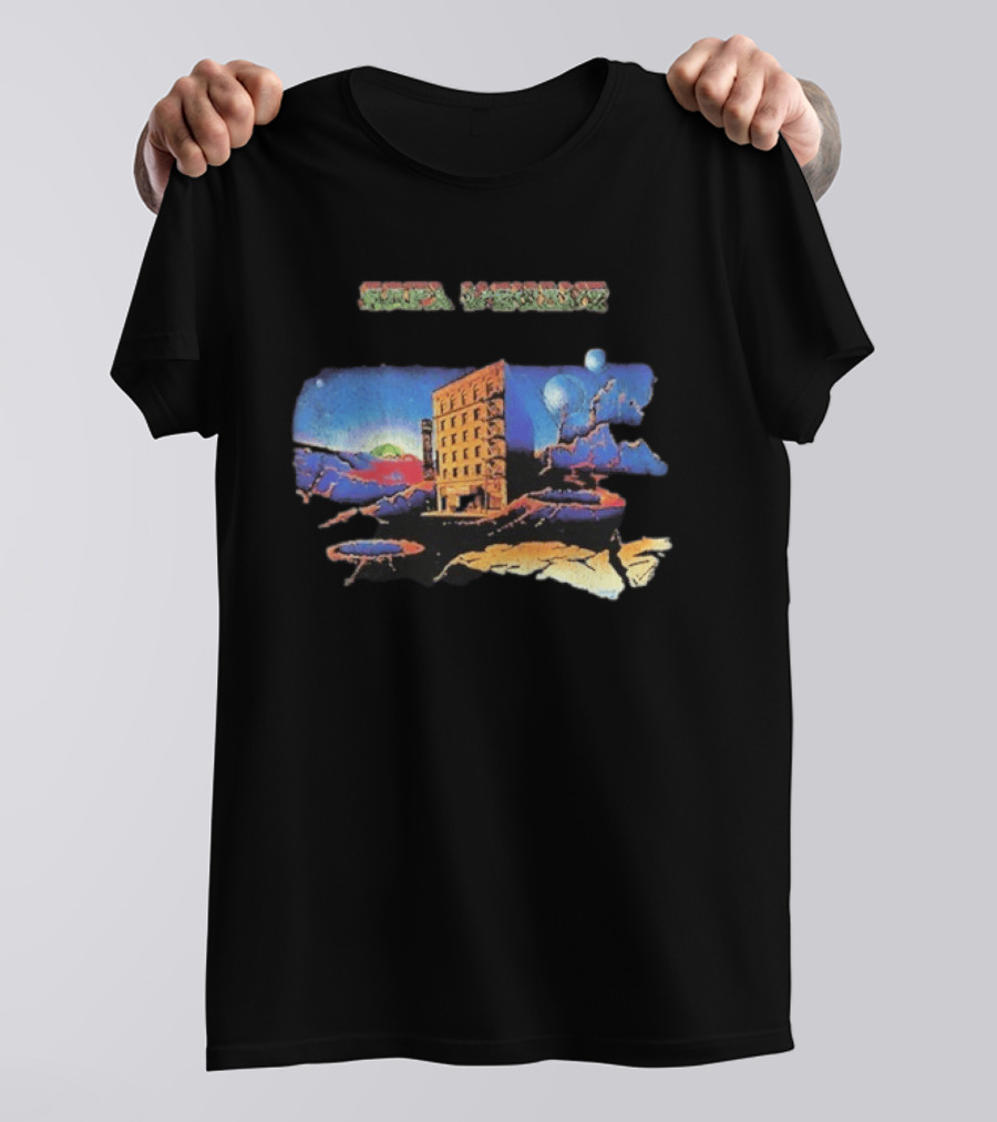 Grateful Dead From The Mars Hotel Psychedelic Album Cover T-Shirt