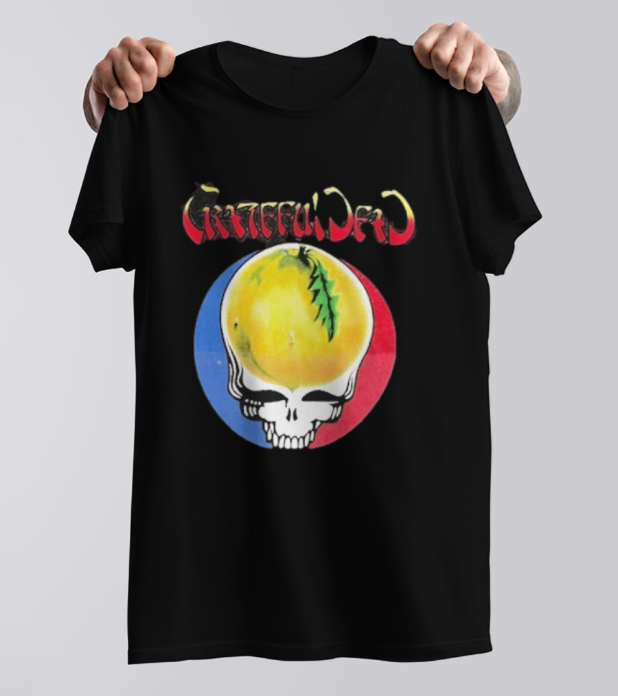 Grateful Dead Steal Your Face Pomelo Skull T-Shirt