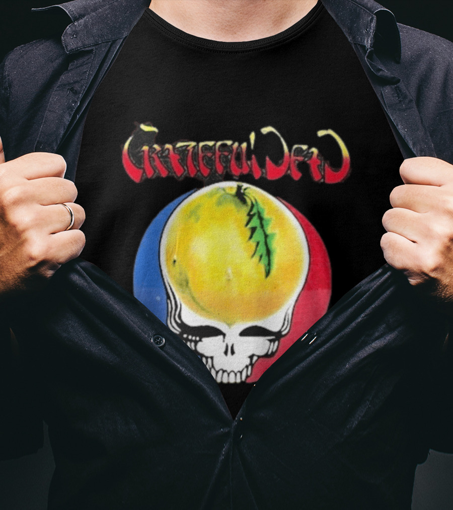 Grateful Dead Steal Your Face Pomelo Skull T-Shirt