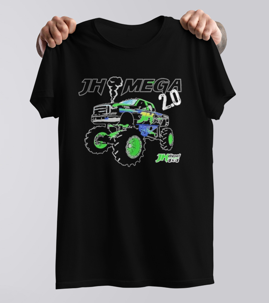 Cleetus Mcfarland JH Mega 2.0 Mud Truck Monster Rally T-Shirt