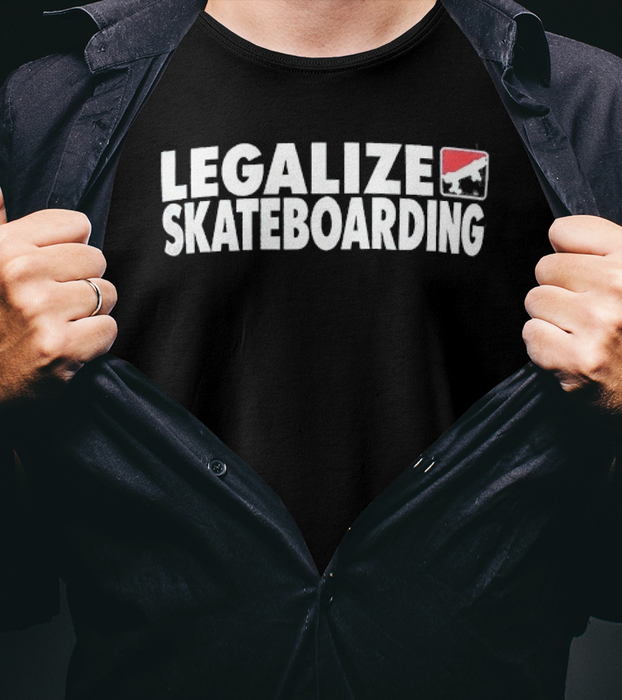 Cody Jon Legalize Skateboarding T-Shirt