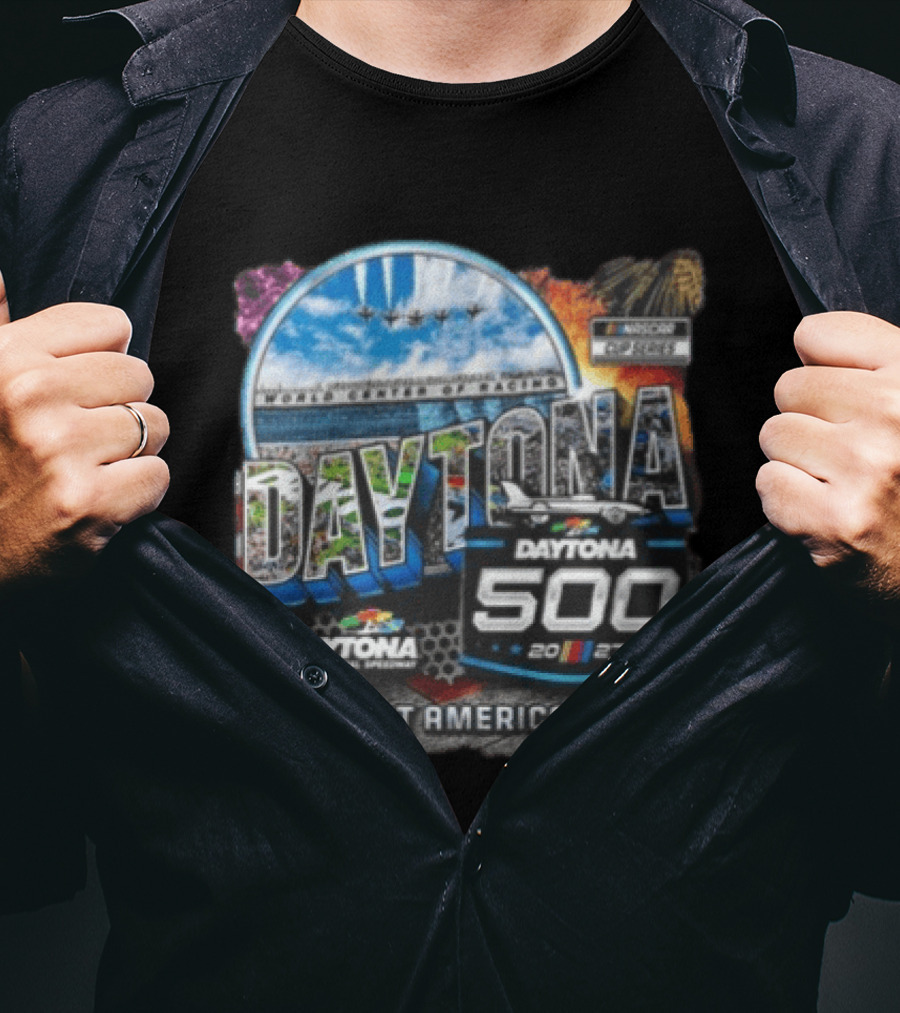 Daytona International Speedway The Great American Race Daytona 500 February 21 2027 NASCAR Racing Event T-Shirt