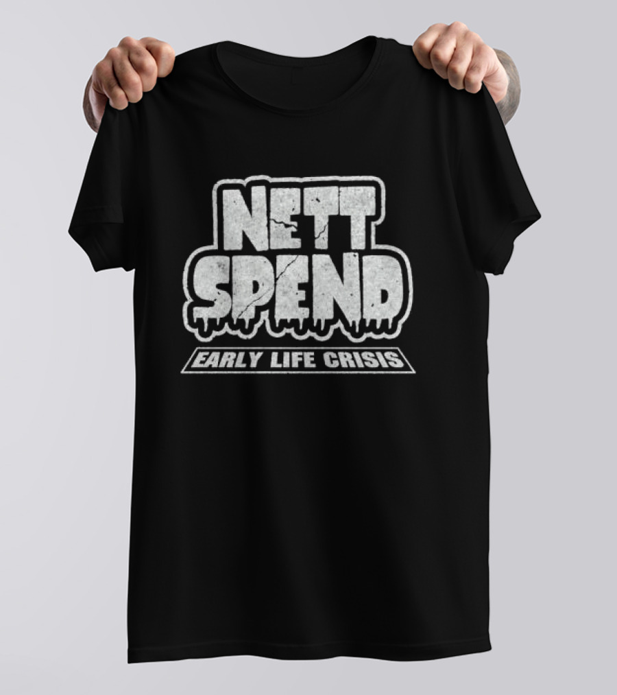 Nettspend Early Life Crisis ELC Glitter T-Shirt
