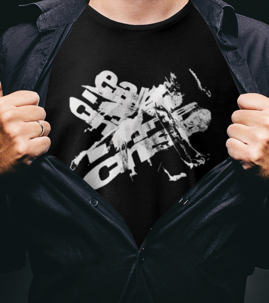 Nettspend Store Early Life Crisis Grey Painter Please Smile Chef T-Shirt