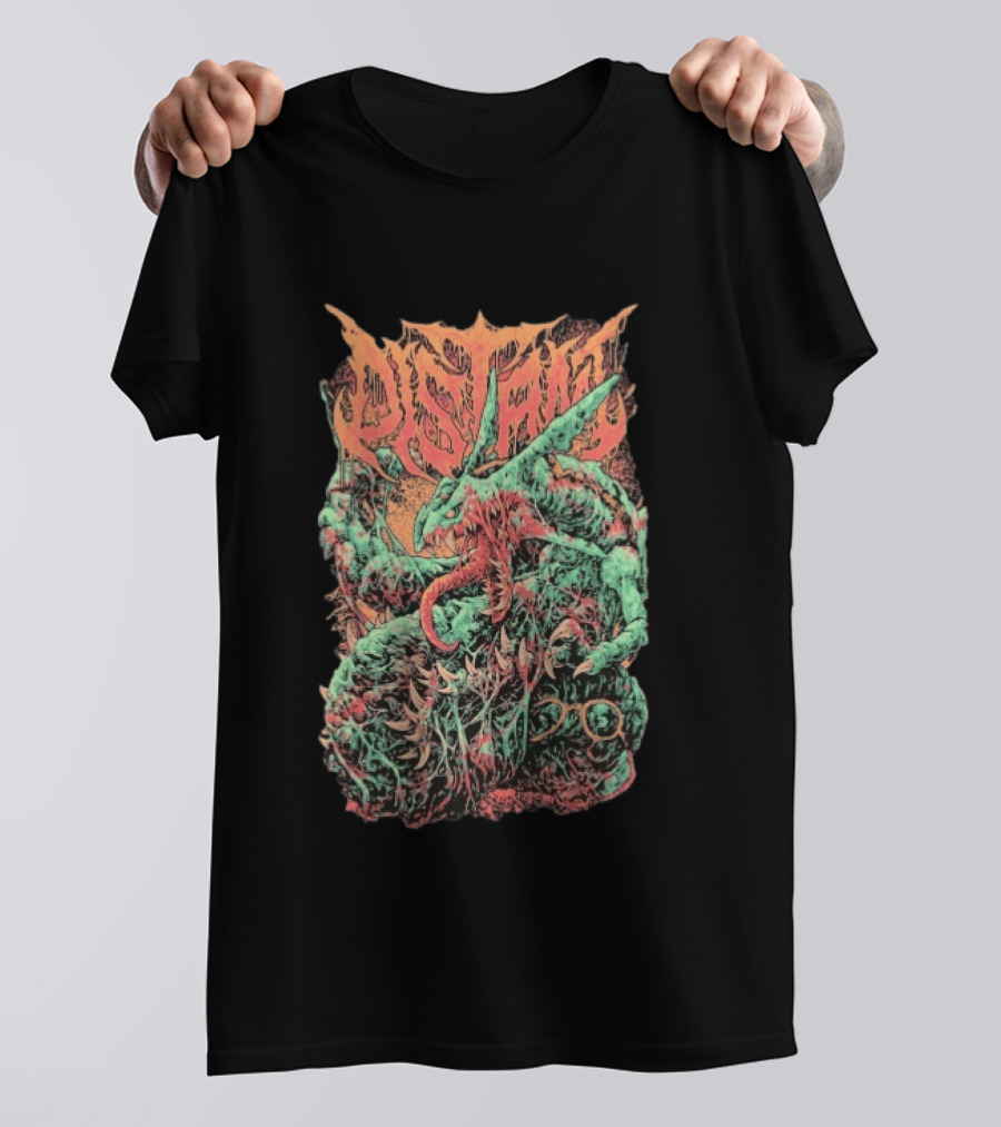 Distant Sky Dragon Lord Fantasy Creature T-Shirt